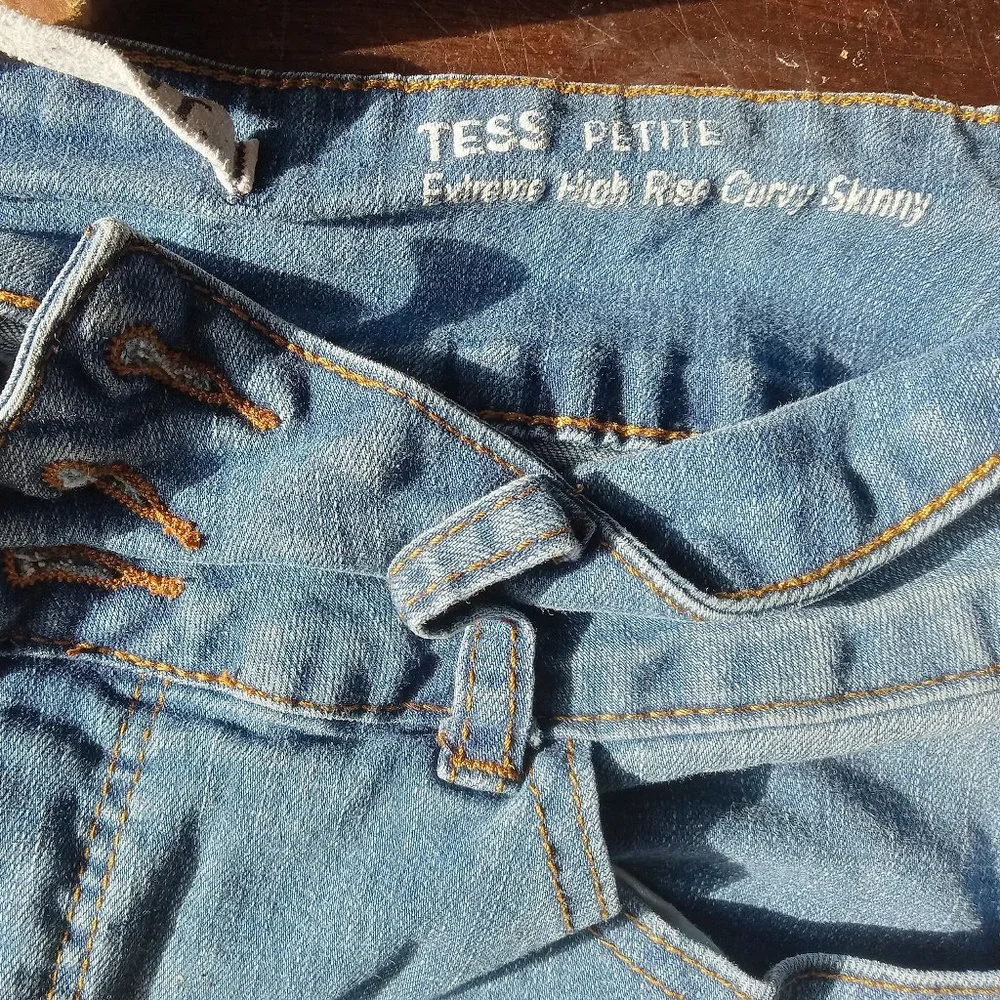 Tess size 14p extreme high rise curvy skinny jeans - Picture 2 of 4